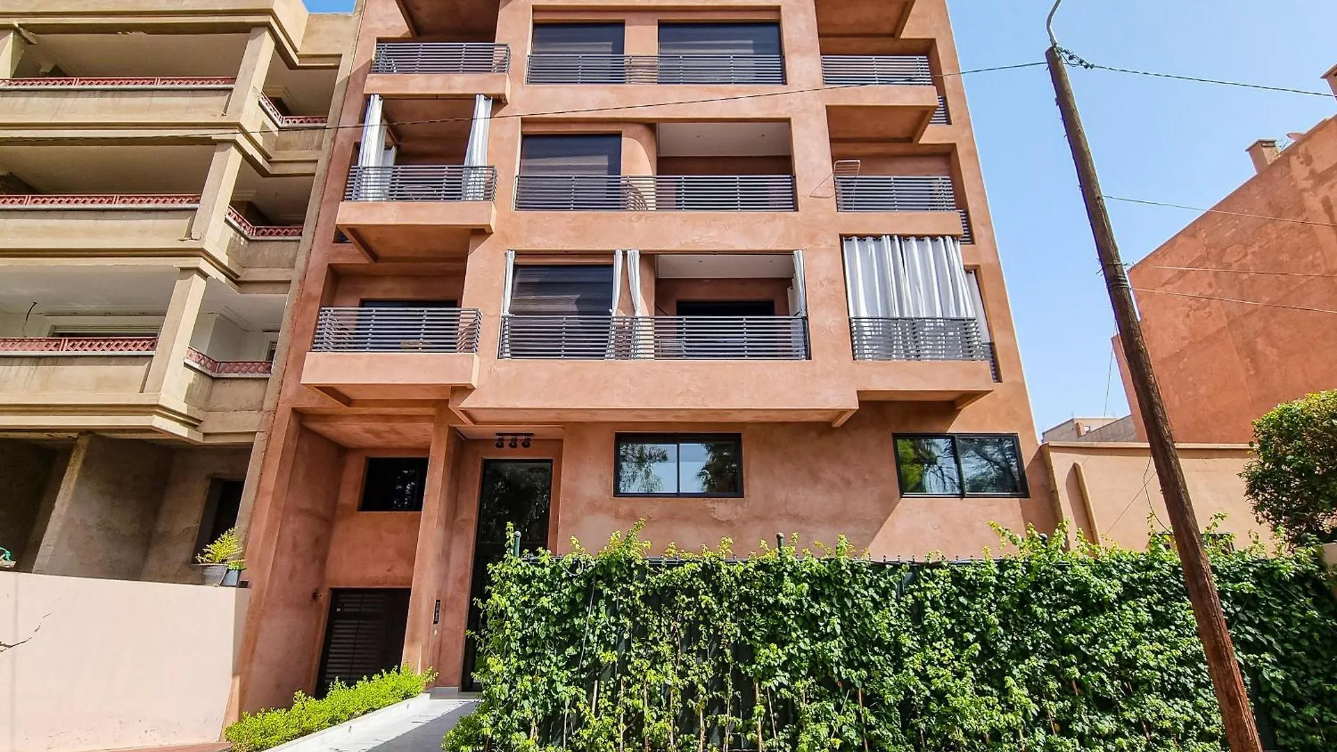 City Center-1 Queen Br With Ac, Pool And Iptv- Parking Marrakesh